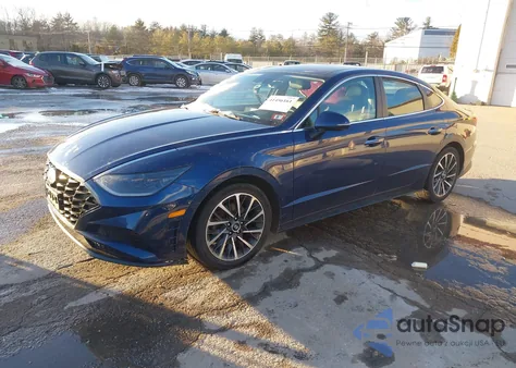 2022 Hyundai Sonata Limited from USA, damaged, VIN 5NPEH4J25NH147575